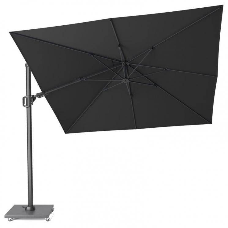 Зонт для улицы и сада черный Challenger T2 premium Platinum - фото