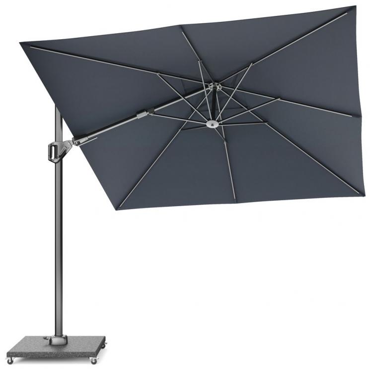 Зонт для сада цвета антрацит Voyager T2 Platinum - фото
