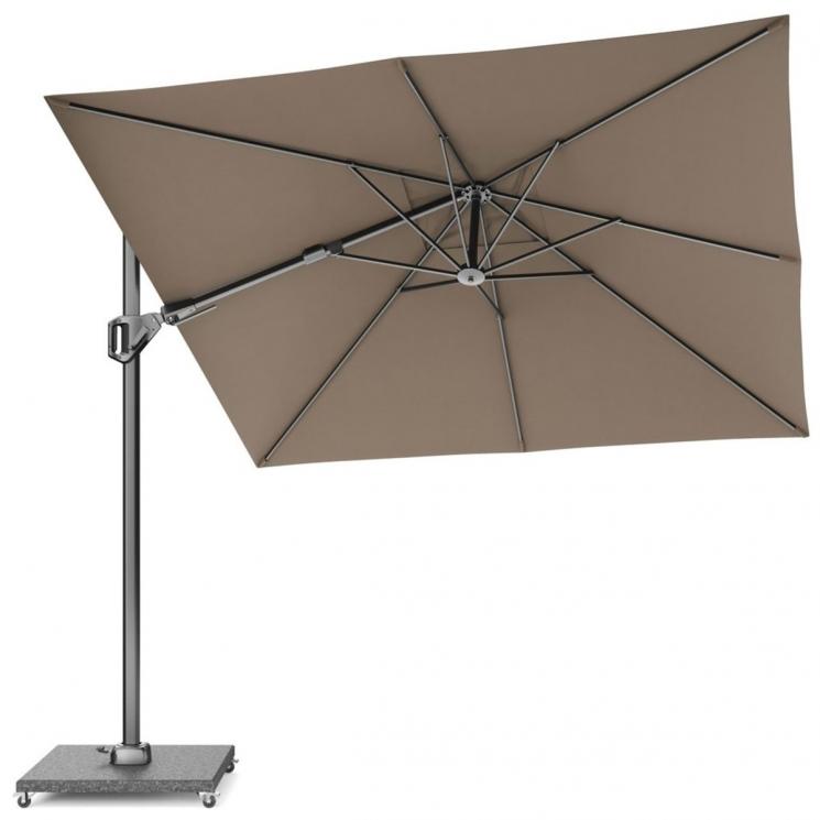 Зонт для сада цвета гавана Voyager T2 Platinum - фото