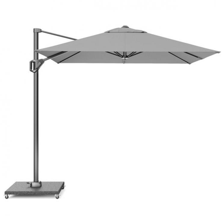 Зонт для сада светло-серый Voyager T1 Platinum - фото
