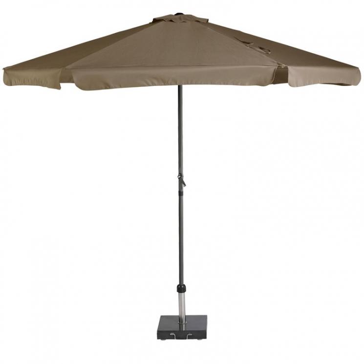 Зонт для улицы цвета тауп Antigua Platinum - фото