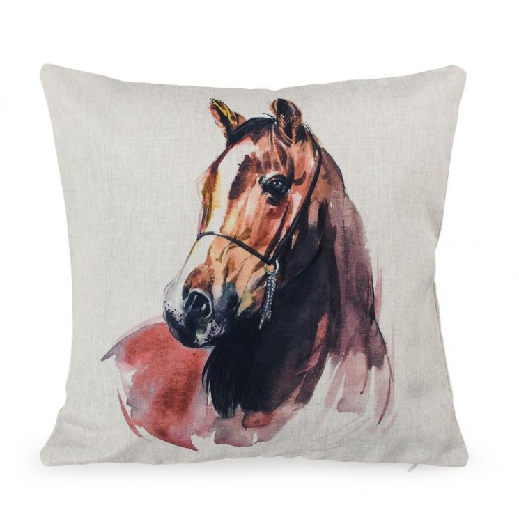 Наволочка на подушку с изображением рыжего коня Farm Foderina Centrotex - фото