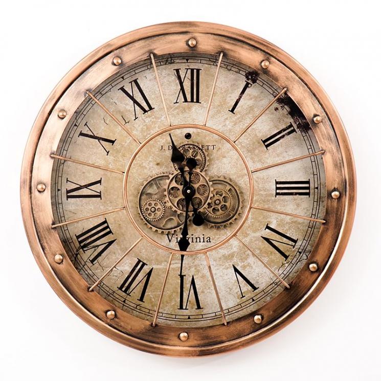 Часы в стиле стимпанк большого размера Alford Kensington Station Antique Clocks - фото