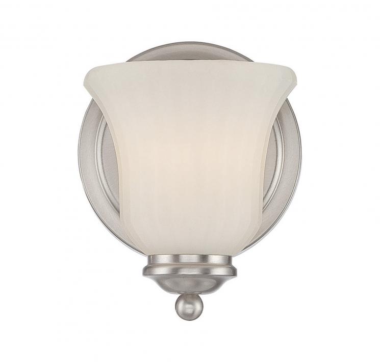 Светильник для ванной с рифленым абажуром Mercer 1 - фото