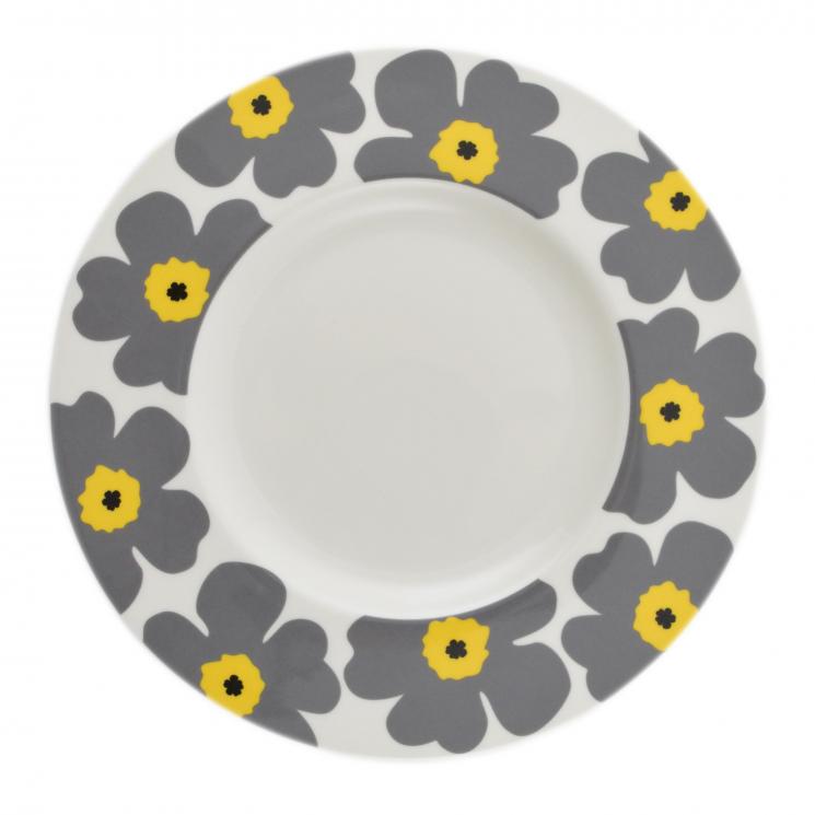 Набор из 6-ти тарелок "Цветочек" Livellara - фото