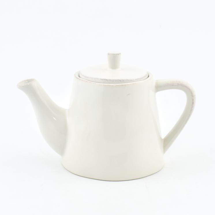 Белый заварник керамический для чая Nova Costa Nova - фото