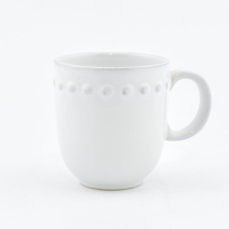 Чашка чайная белая Pearl Costa Nova - фото