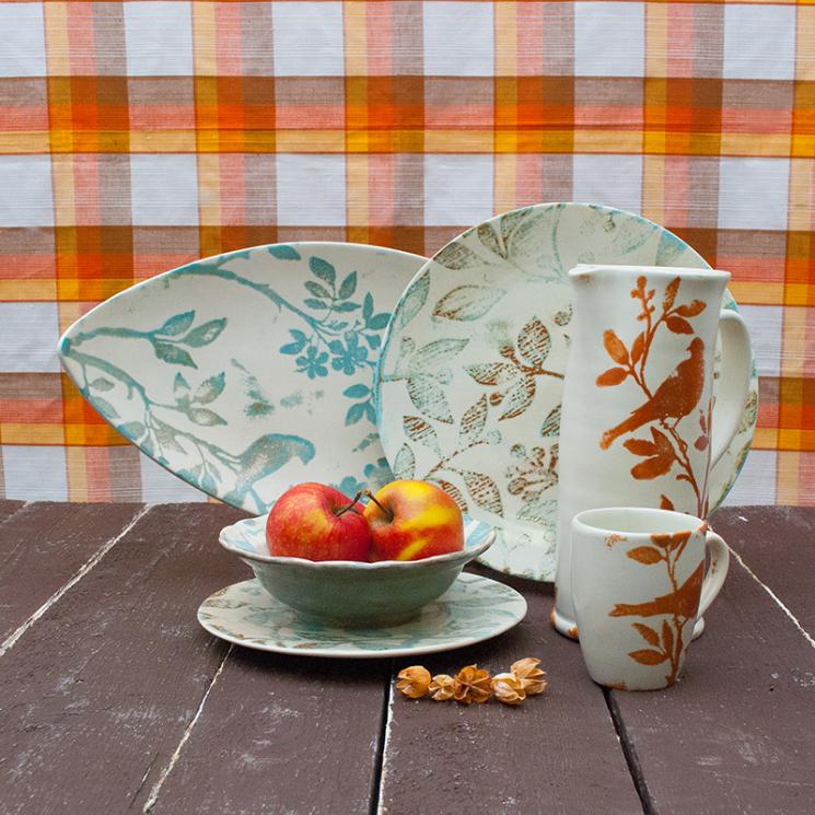 Коллекция посуды ручной работы "Осень" Villa Grazia - фото