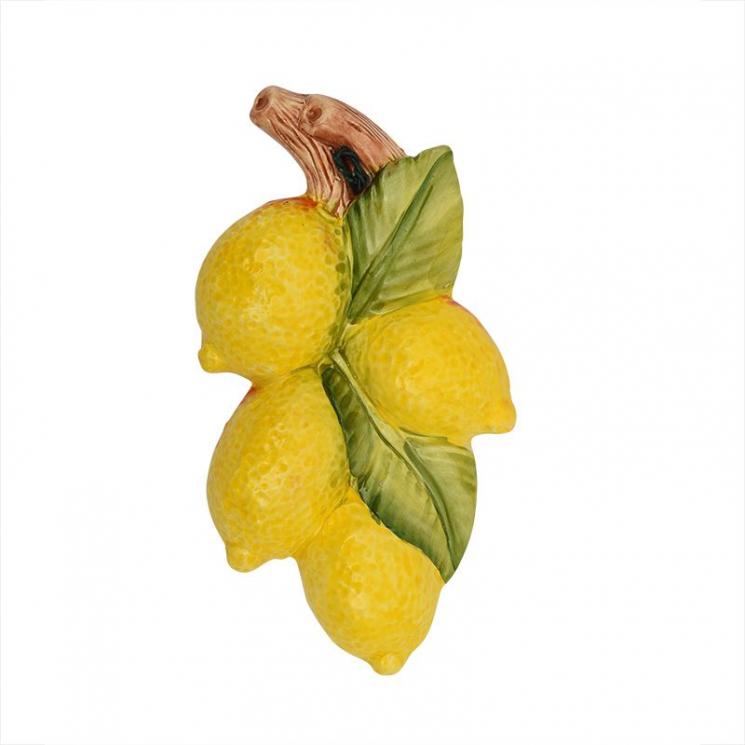 Декор настенный "Ветка с лимонами" Ceramiche Bravo - фото