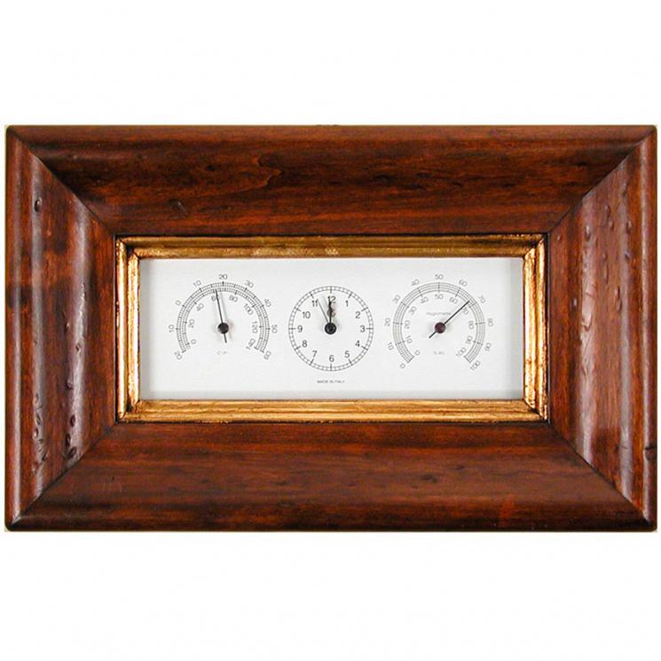 Часы с гидрометром и термометром Decor Toscana - фото