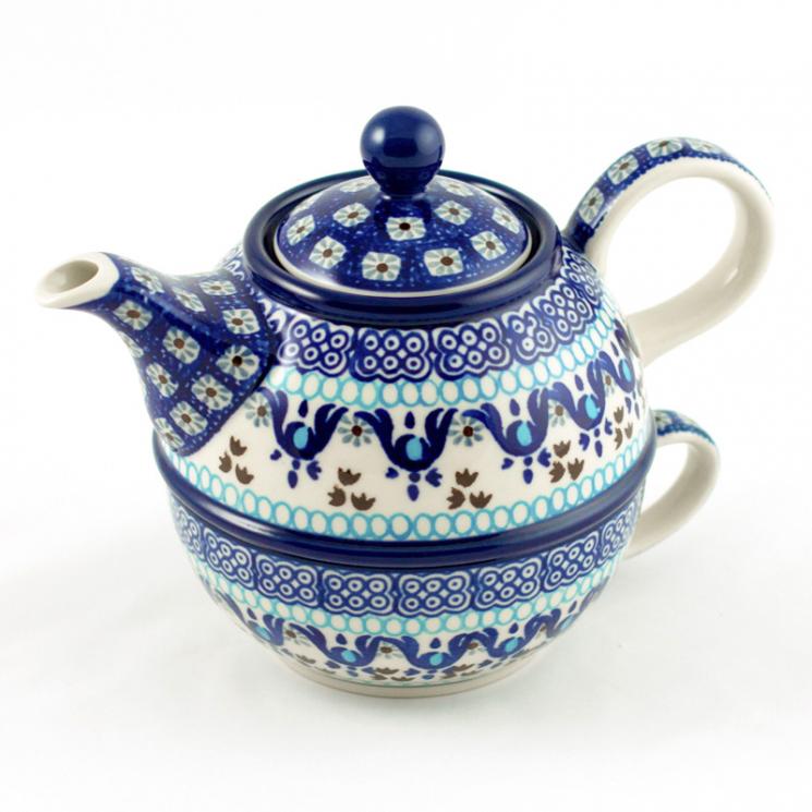 Керамический чайный набор на одного человека "Марракеш" Керамика Артистична - фото