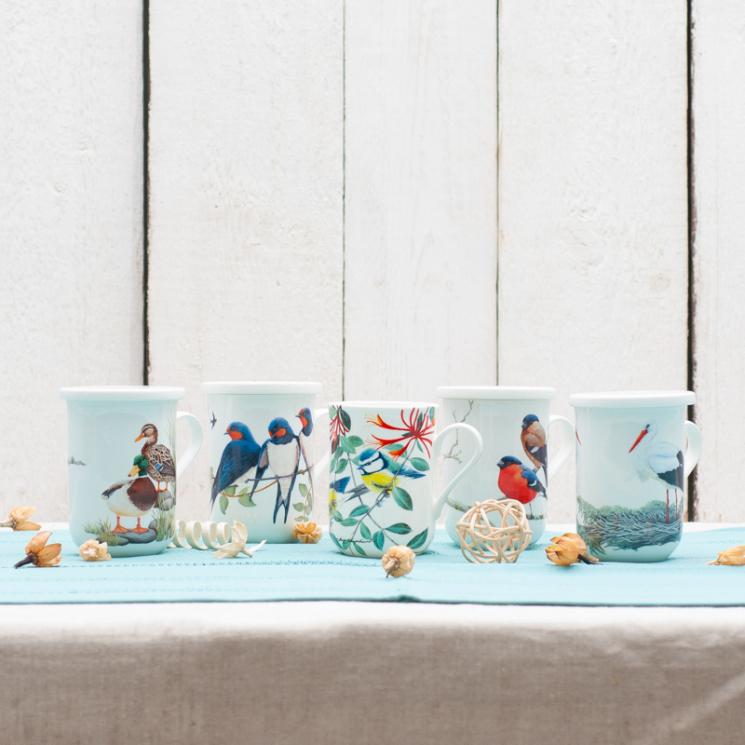 Чашки с изображениями птиц Livellara - фото