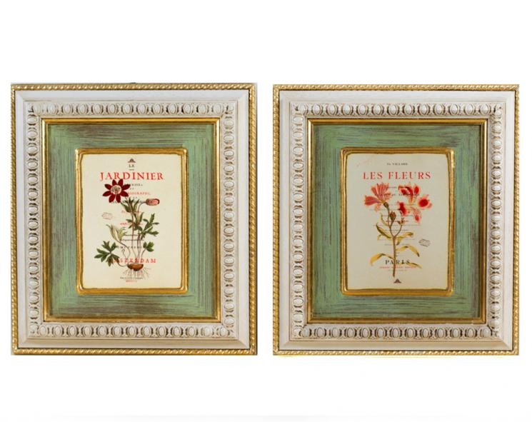 Набор из 2-х картин "Ботаника" Decor Toscana - фото