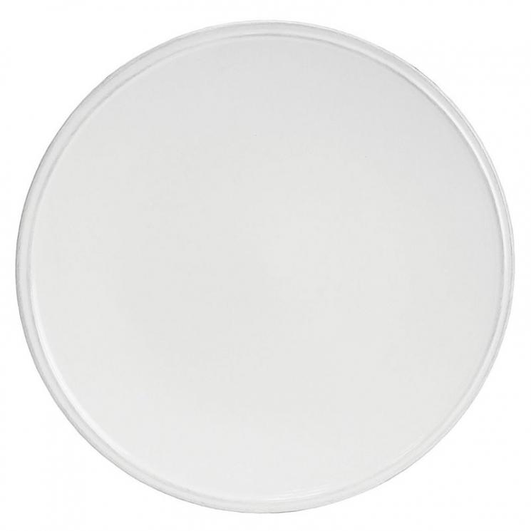 Тарелка обеденная белая Friso Costa Nova - фото