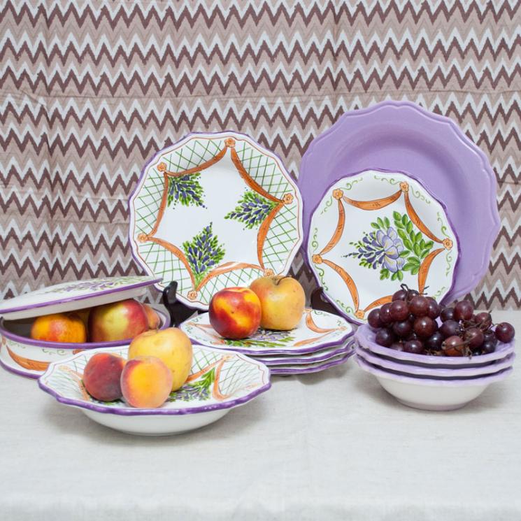 Коллекция керамической посуды и декора Glicine L´Antica Deruta - фото