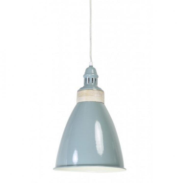 Подвесной светильник колокол серый Light and Living - фото