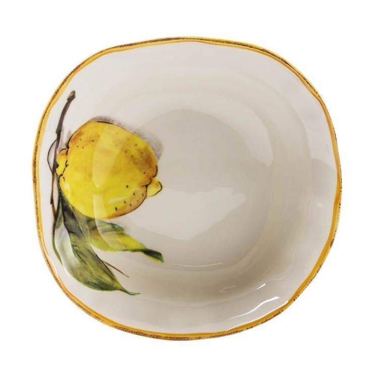 Тарелка для супа Bizzirri Лимоны 20 см - фото