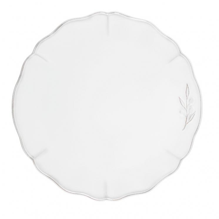 Тарелка большая белая Alentejo Costa Nova - фото