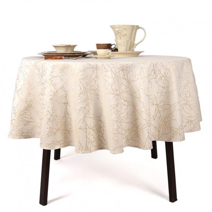 Коллекция столового текстиля из практичного полотна с тефлоновой пропиткой «Тонкая веточка» Villa Grazia - фото