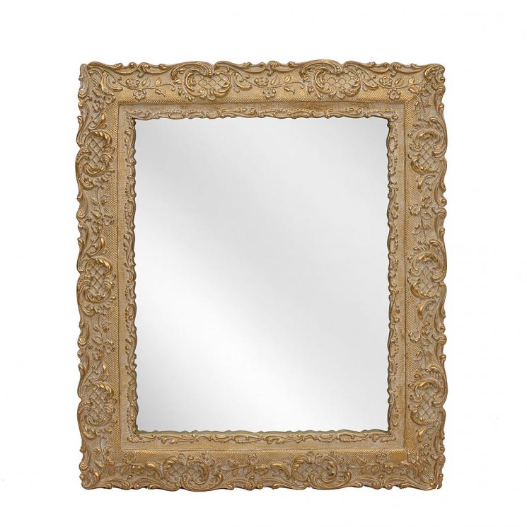 Зеркало в виде рамки для фото с акантовым орнаментом Mastercraft - фото