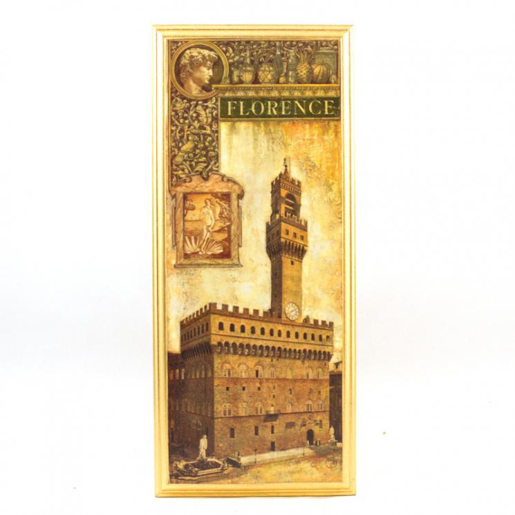 Картина "Флоренция" Тины Чаден, репродукция на дереве Decor Toscana - фото