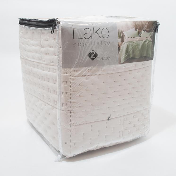Покрывало Centrotex Lake Cube Quilt 260×260 см натуральное - фото