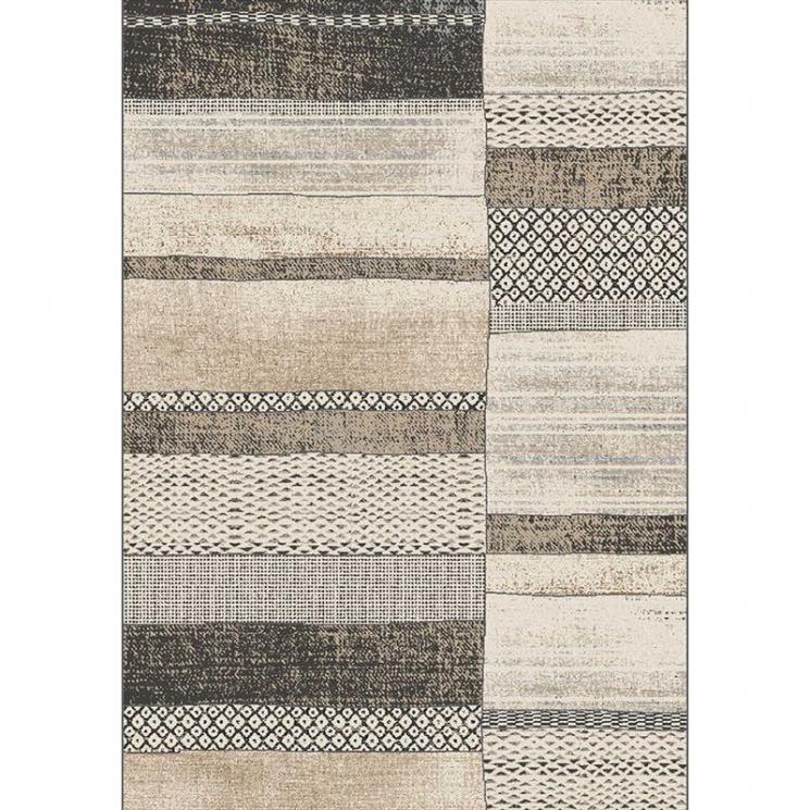 Серый плотный ковер в стиле пэчворк Moon SL Carpet - фото