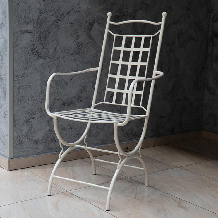 Кресло с подлокотником кремовое Villa Grazia - фото