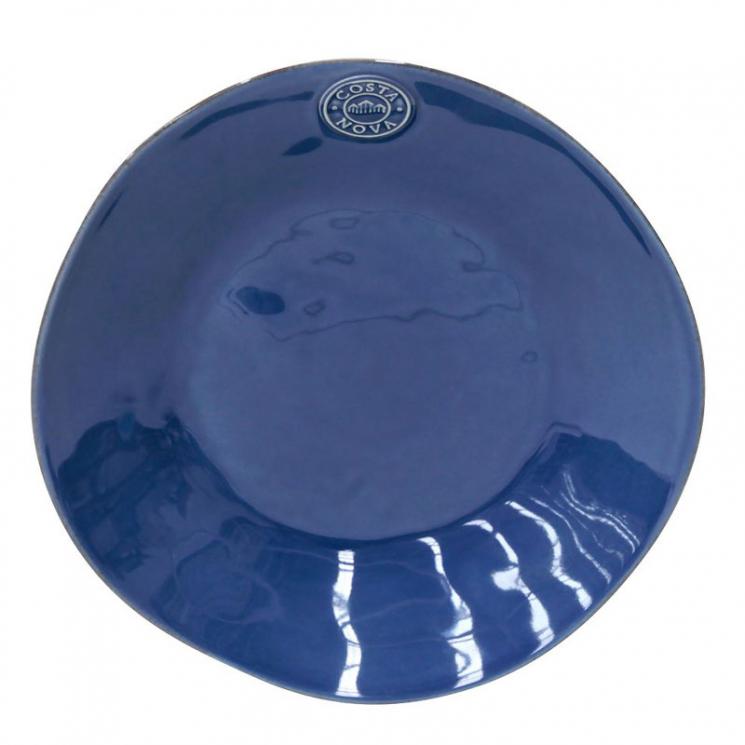 Комплект синих тарелок для супа из огнеупорной керамики Nova, 6 шт Costa Nova - фото