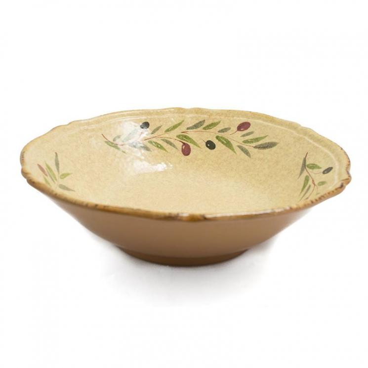 Салатник керамический "Маслины" L´Antica Deruta - фото