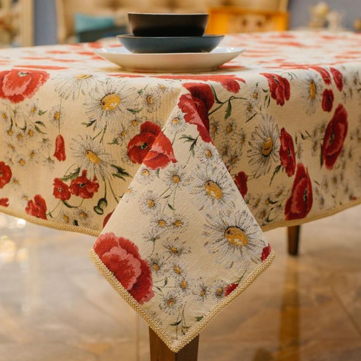Коллекция гобеленового столового текстиля «Маковый цвет» Villa Grazia - фото