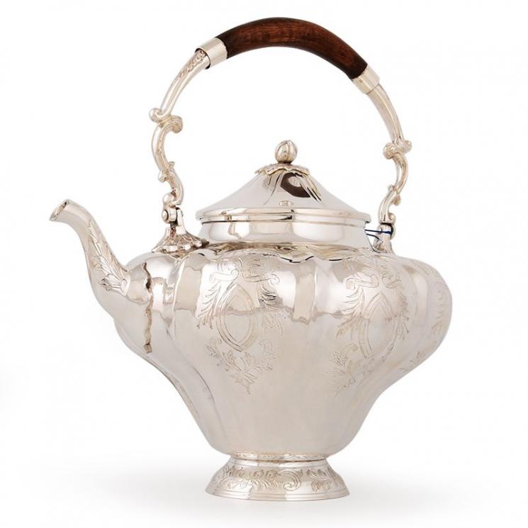 Чайник большой гравированный "Museo" Royal Family - фото