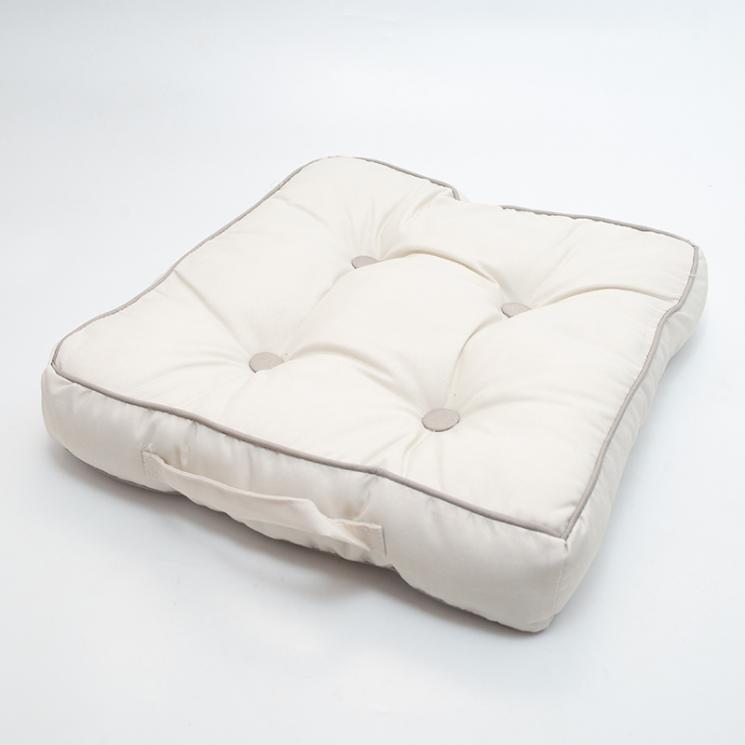Подушка для стула Centrotex Shine слоновая кость/бежевая - фото