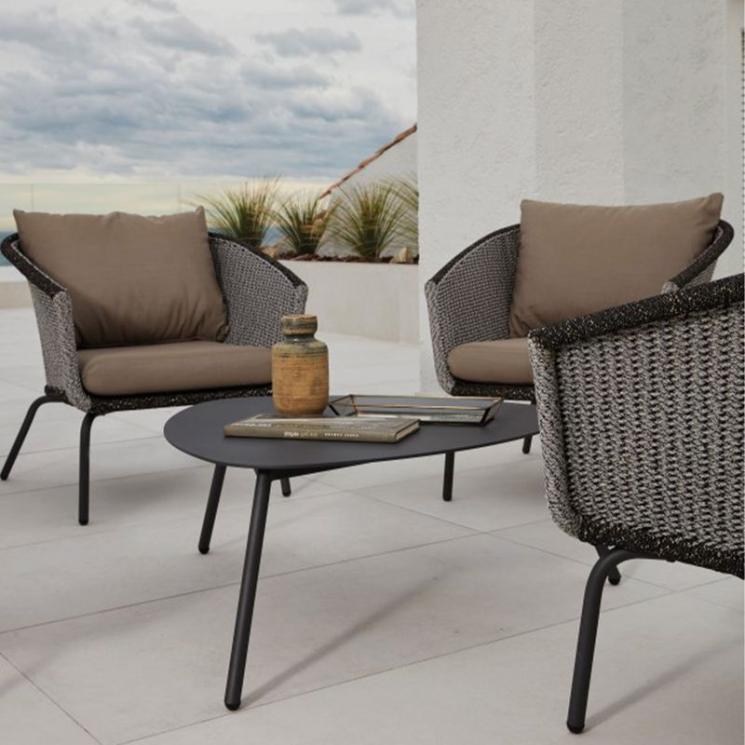 Мебель для террасы с узорным плетением Urban Skyline Design - фото