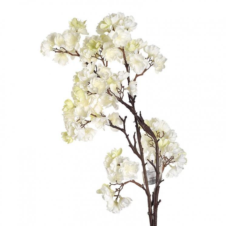 Искусственное цветение Персика белого цвета - фото