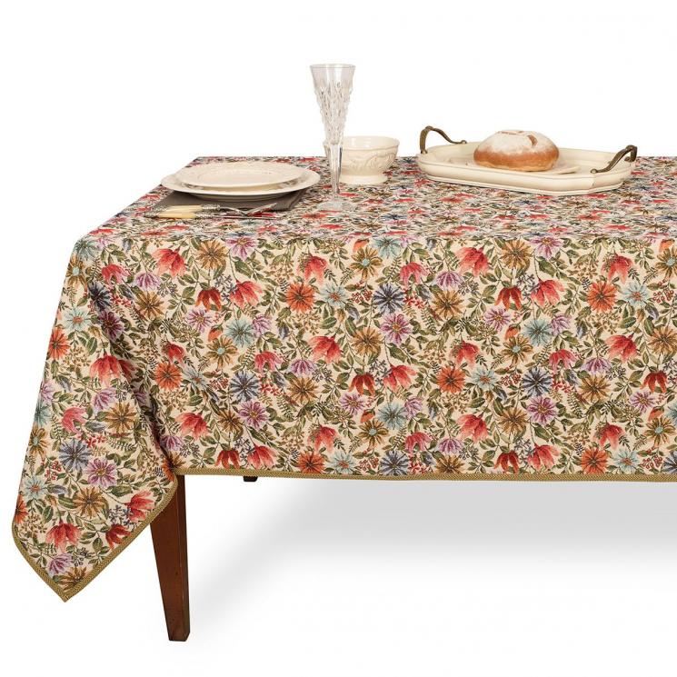 Коллекция гобеленового текстиля с тефлоном "Полевые цветы" Villa Grazia Premium - фото