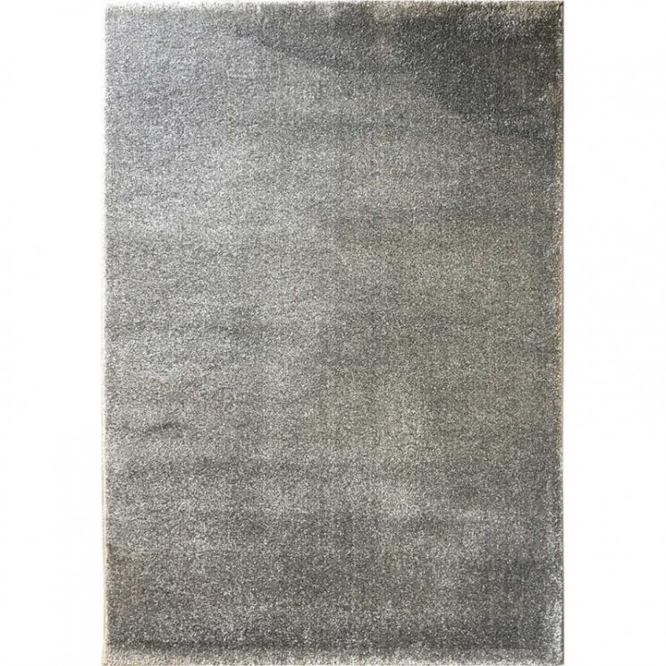 Мягкий длинноворсовый ковер серого цвета Sun SL Carpet - фото