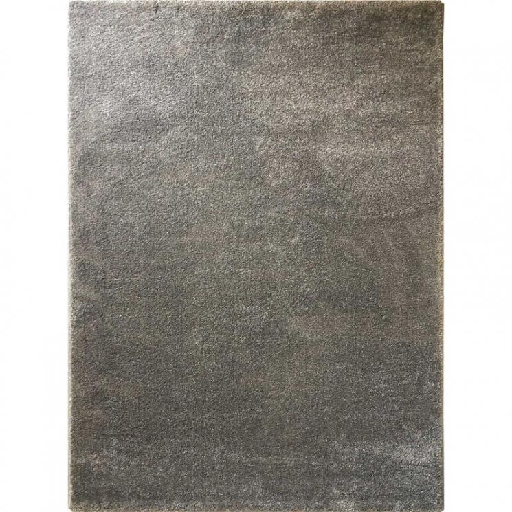 Мягкий длинноворсовый ковер коричневого цвета Sun SL Carpet - фото