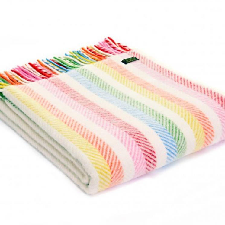 Плед Rainbow Stripe Tweedmill - фото