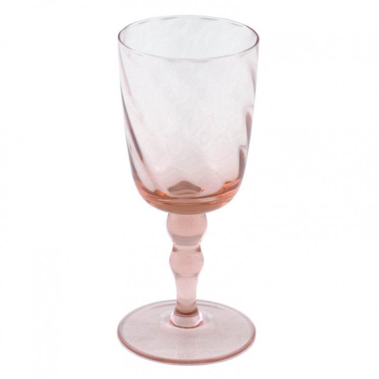 Бокал для вина из розового стекла Torson Zafferano - фото