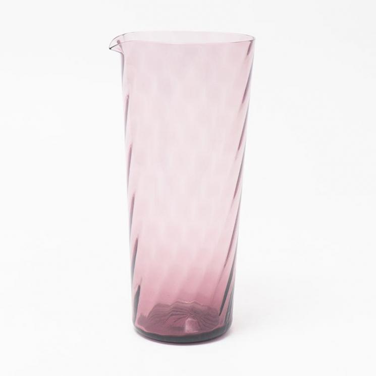 Кувшин стеклянный розовый Torson Zafferano - фото