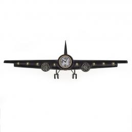 Часы в виде самолета в стиле лофт Kelvin Loft Clocks & Co