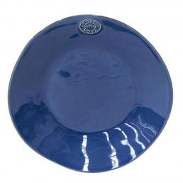 Синяя тарелка для супа из огнеупорной керамики Nova