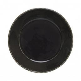 Тарелка подставная Costa Nova Luzia темно-серая 34 см