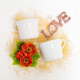 Подарочный набор к 14-му февраля "Романтическое чаепитие"