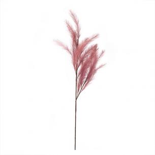 Искусственная пампасная трава темно-розового цвета