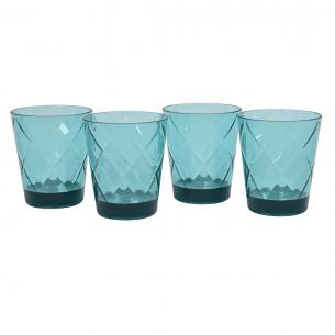 Акриловые стаканы для крепких напитков "Алмазные грани"