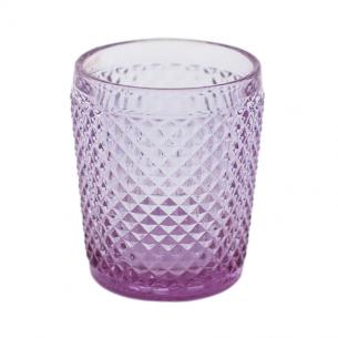 Набор фиолетовых стаканов для воды из 6 штук