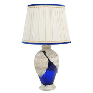 Оригинальная синяя настольная лампа Fusaroli