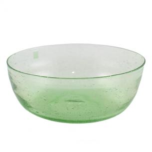 Прозрачный салатник светло-зеленого цвета Matisse